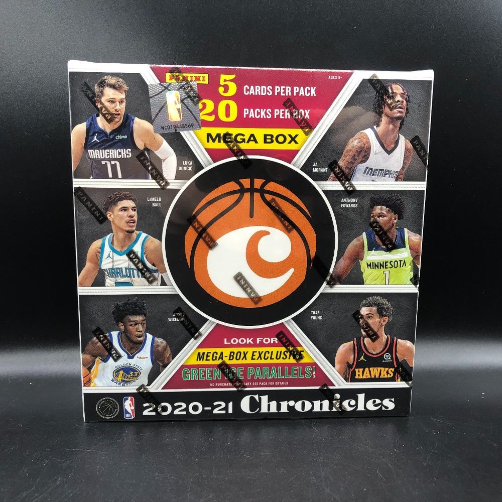 2020-21 Panini Chronicles Basketball NBA Sealed Pack Mega Box Fanatics Exclusive